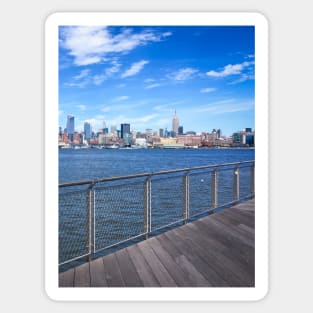 Manhattan Skyline New York City NY NYC Skyscrapers Sticker